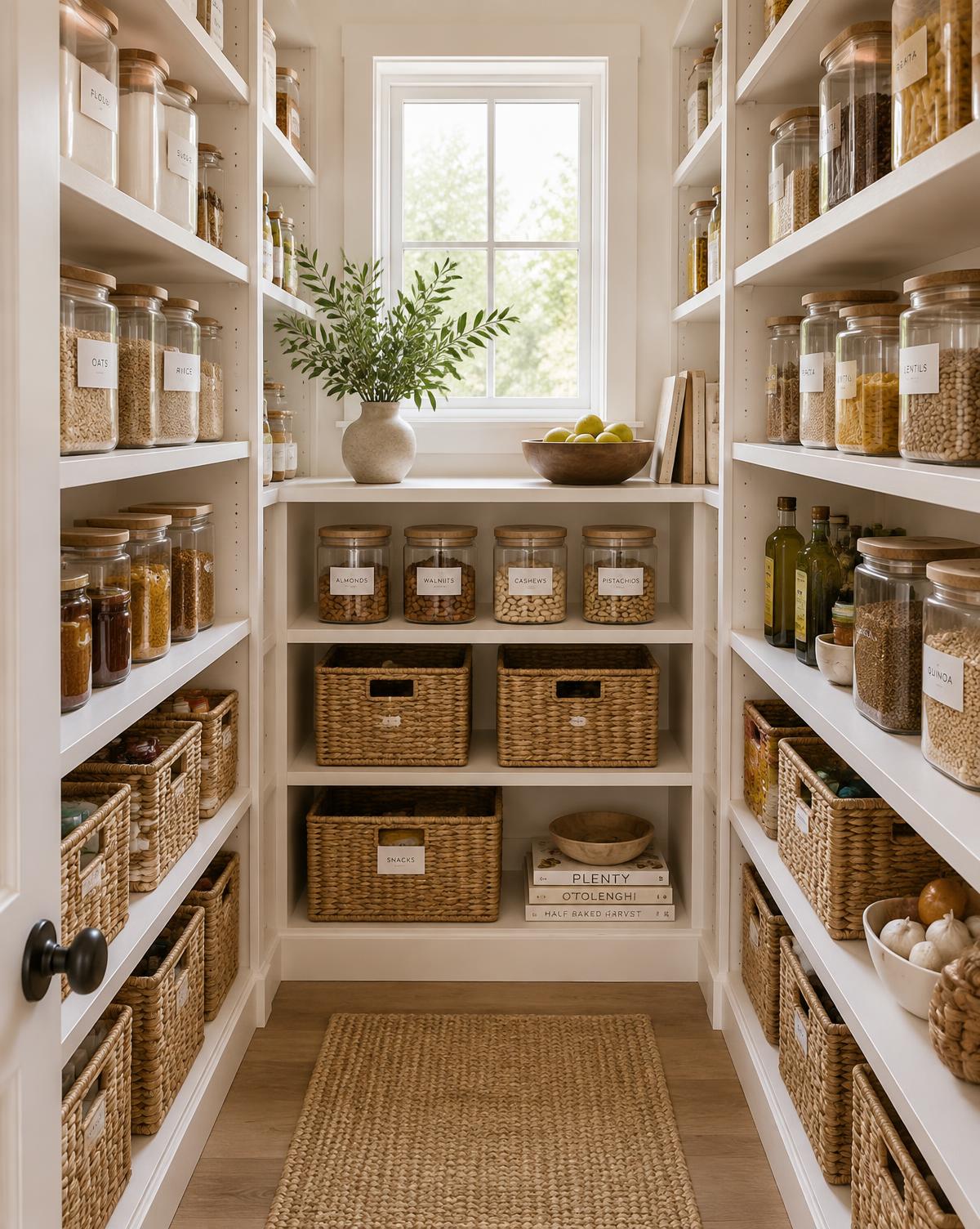 Pantry — organized home detail